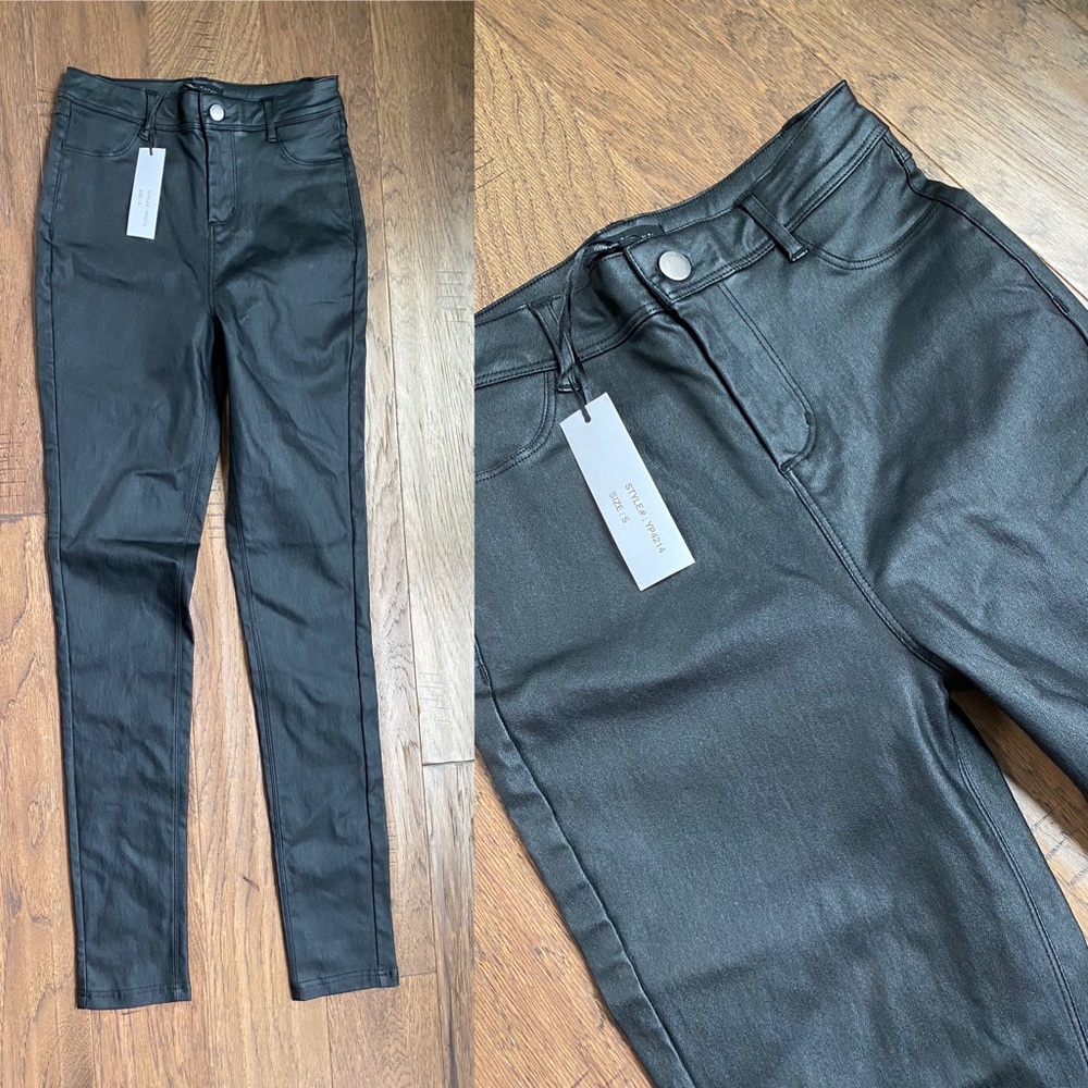 Leather Like Pants